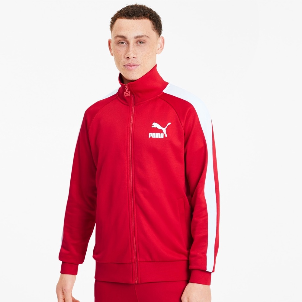 Nwt Puma t7 red track jacket